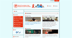 Desktop Screenshot of en.wfarp-japan.com