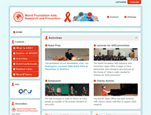 Tablet Screenshot of en.wfarp-japan.com